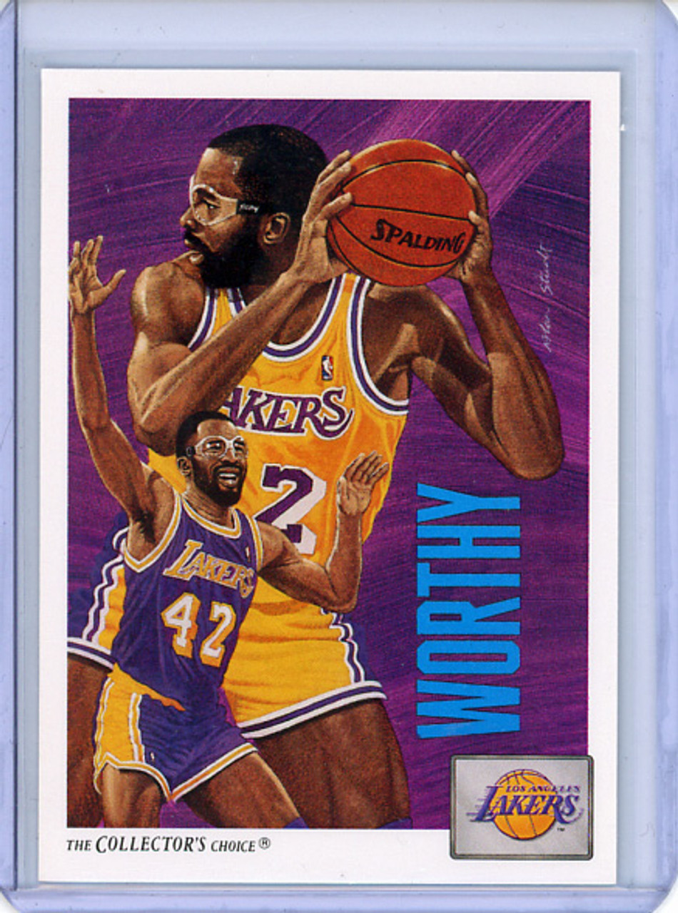 James Worthy 1991-92 Upper Deck #85 The Collector's Choice (CQ)