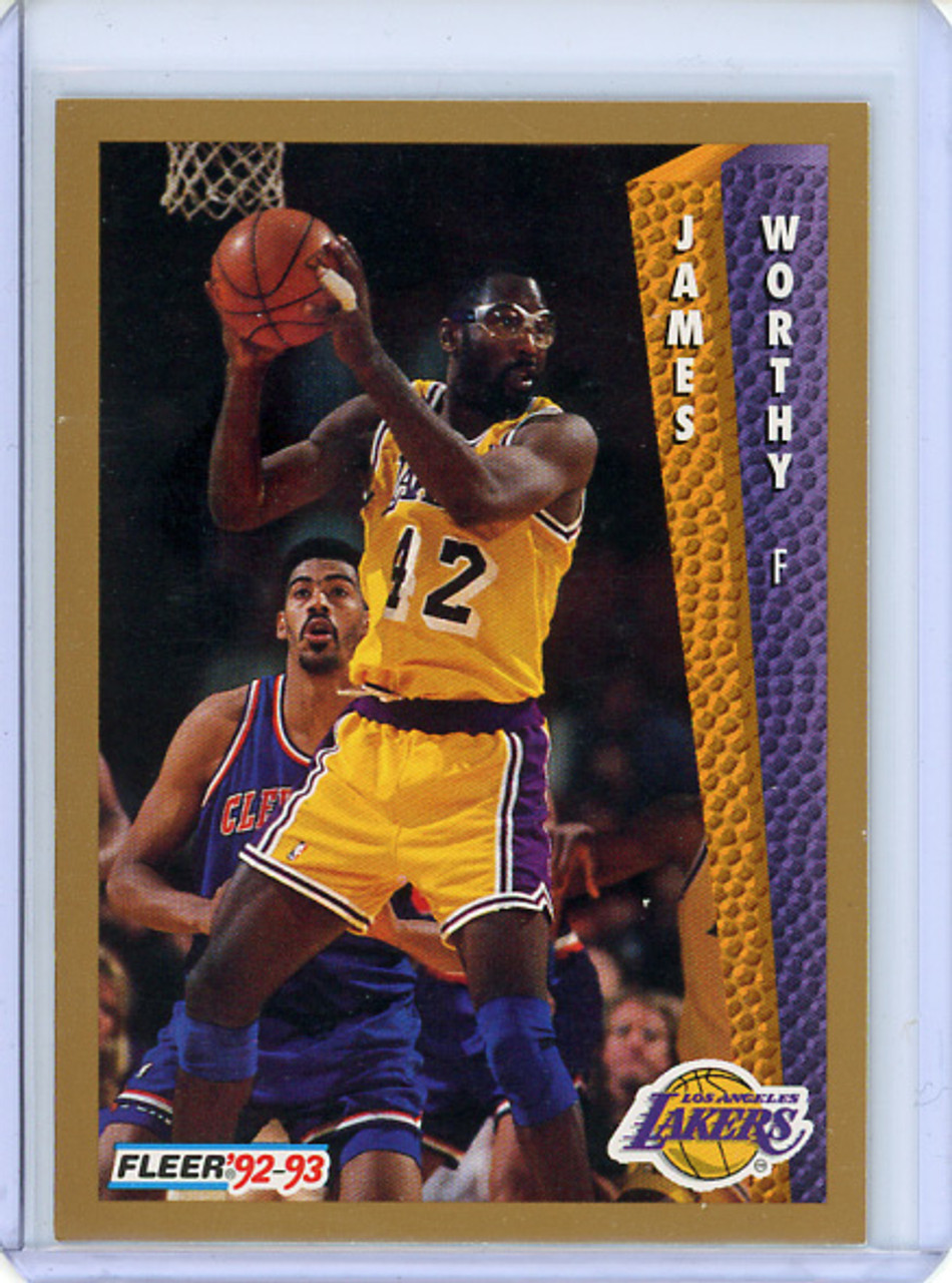 James Worthy 1992-93 Fleer Drake's #26 (CQ)