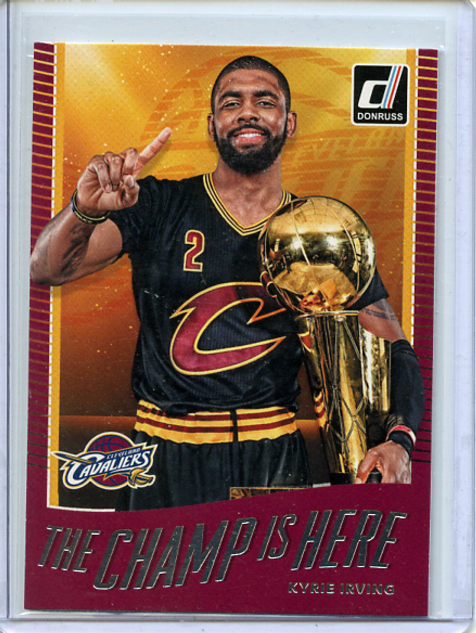 Kyrie Irving 2017-18 Donruss, The Champ is Here #2