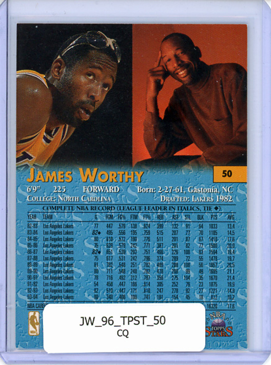 James Worthy 1996 Topps Stars #50 (CQ)