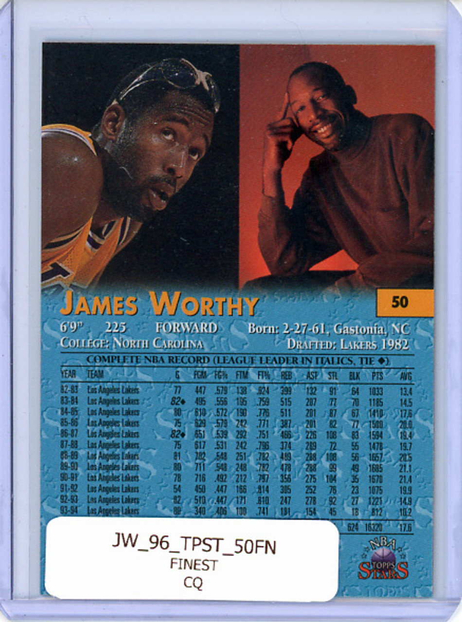 James Worthy 1996 Topps Stars #50 Finest (CQ)