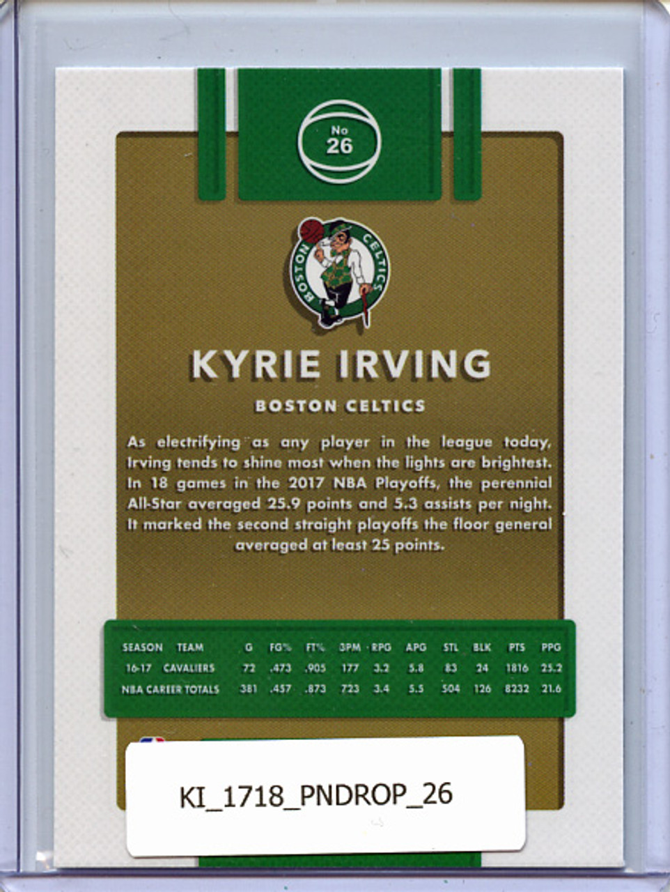 Kyrie Irving 2017-18 Donruss Optic #26