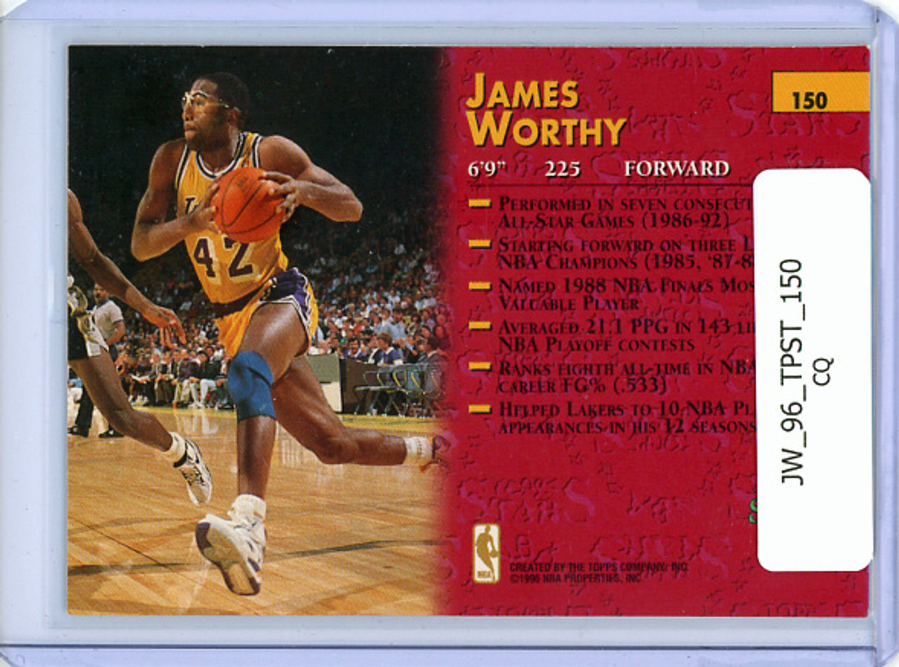James Worthy 1996 Topps Stars #150 (CQ)