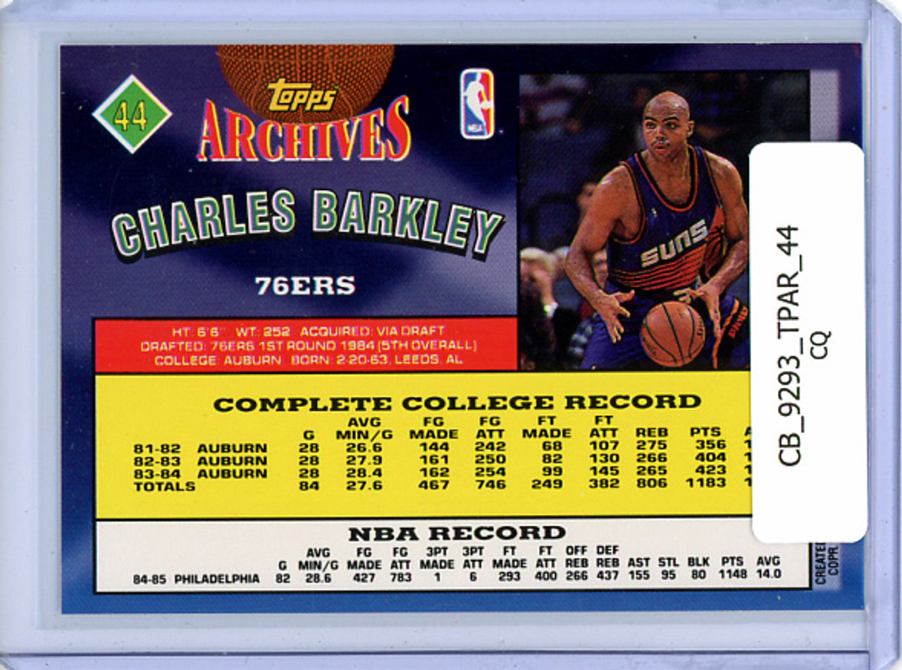 Charles Barkley 1992-93 Archives #44 (CQ)