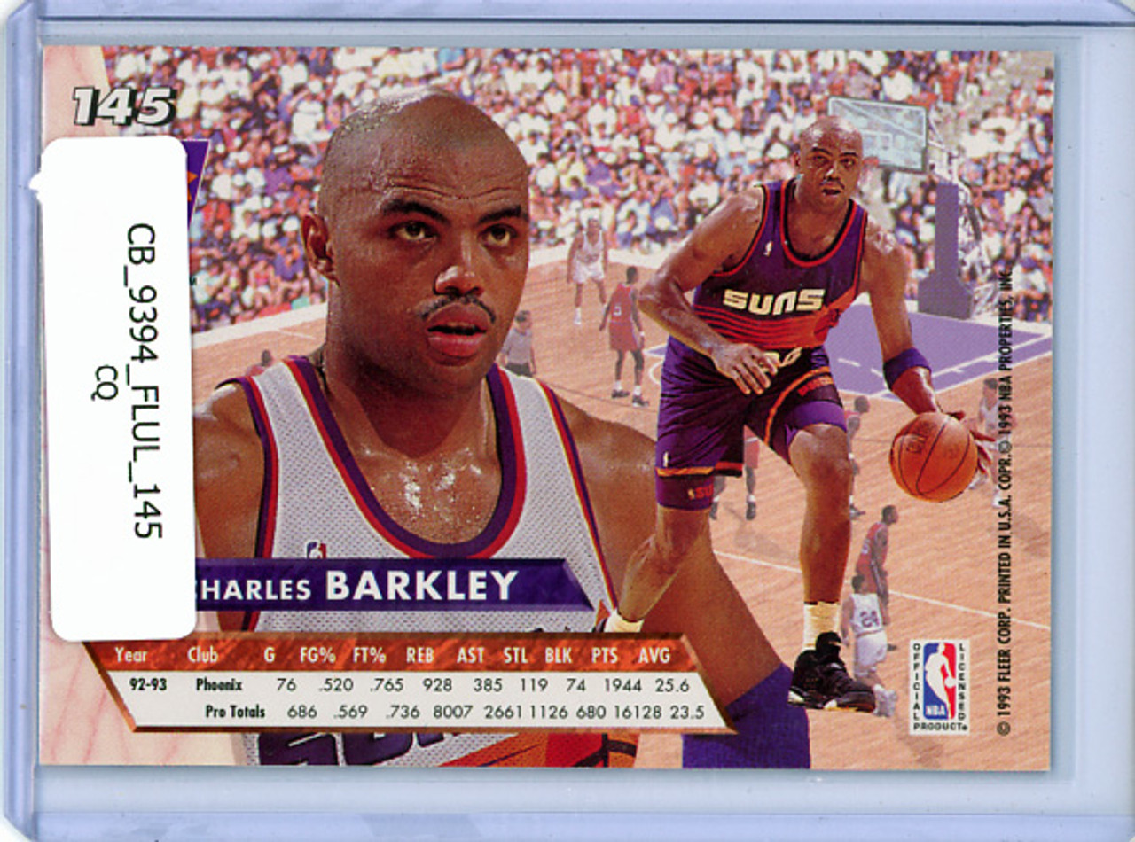 Charles Barkley 1993-94 Ultra #145 (CQ)