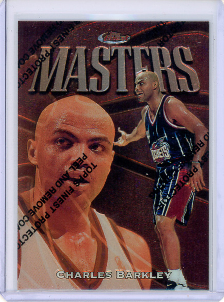 Charles Barkley 1997-98 Finest #72 Masters with Coating (CQ)