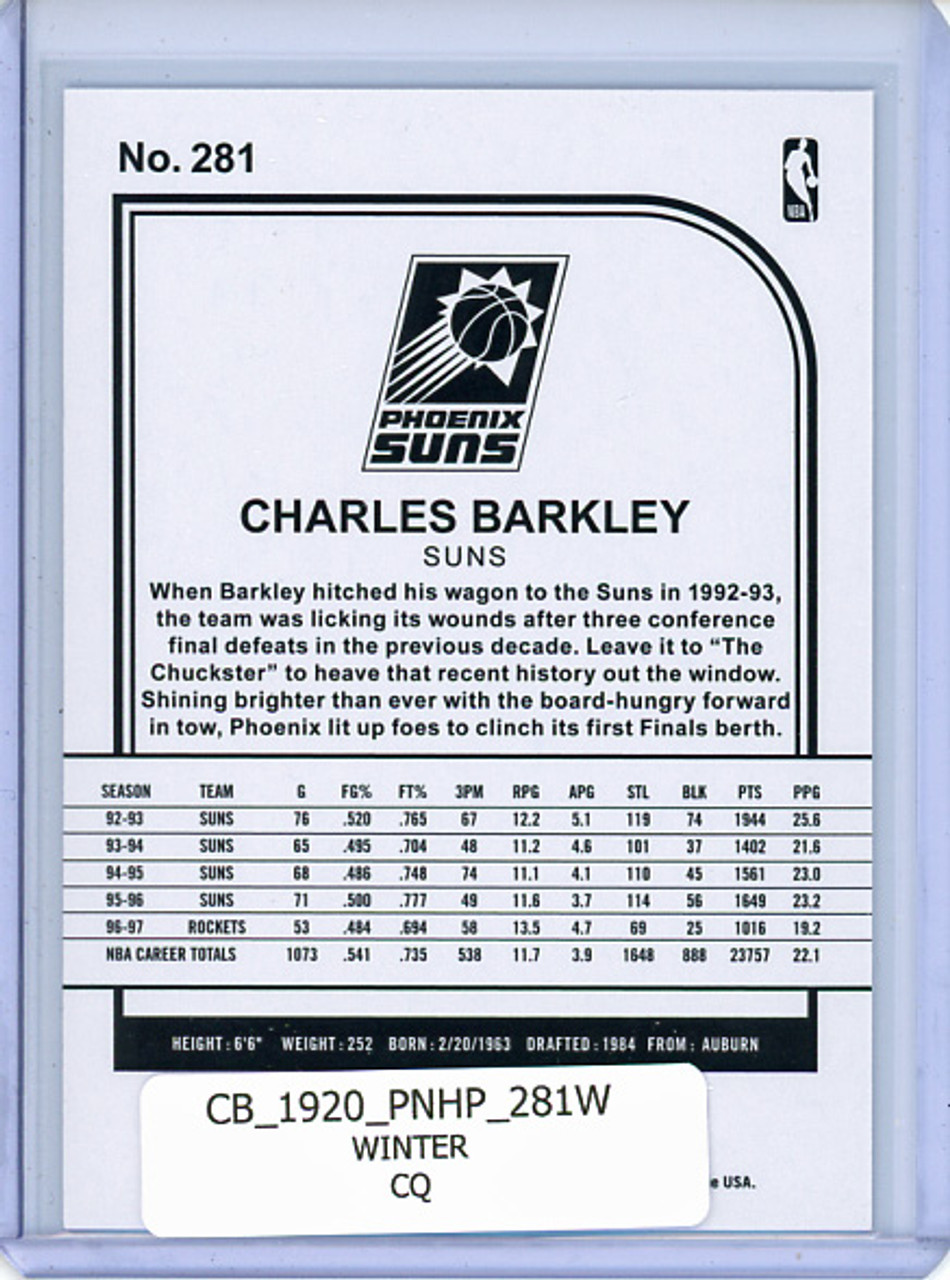 Charles Barkley 2019-20 Hoops #281 Tribute Winter (CQ)