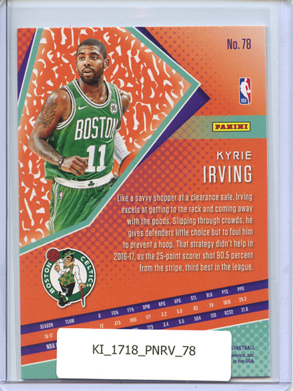 Kyrie Irving 2017-18 Revolution #78