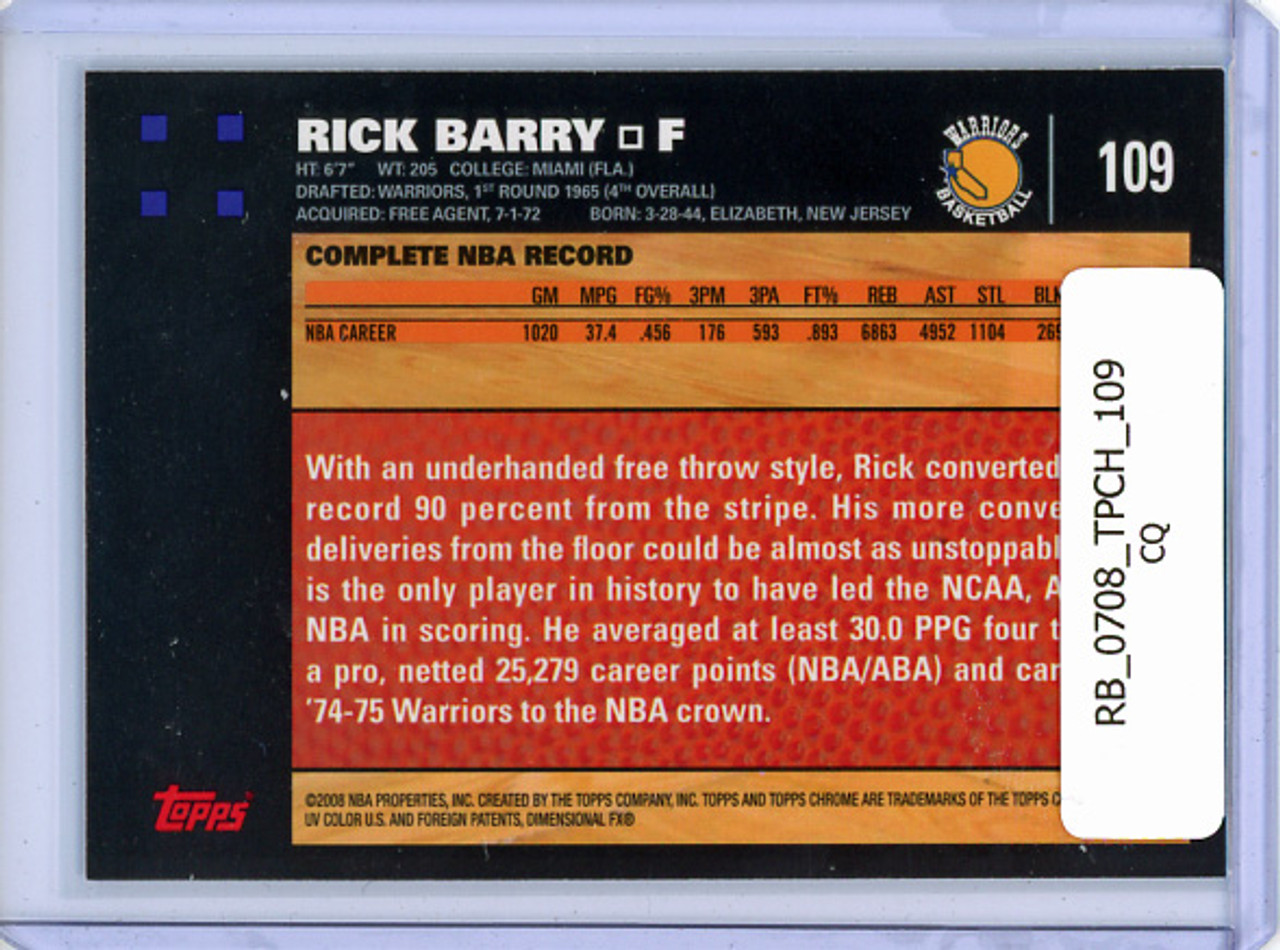 Rick Barry 2007-08 Topps Chrome #109 (CQ)