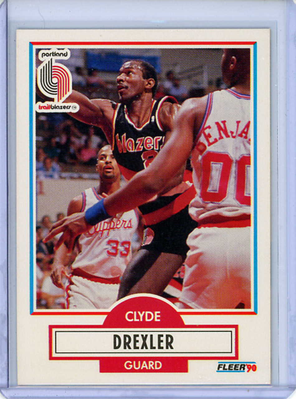 Clyde Drexler 1990-91 Fleer #154 (CQ)