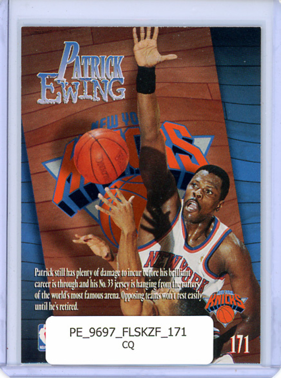 Patrick Ewing 1996-97 Skybox Z-Force #171 Zupermen (CQ)