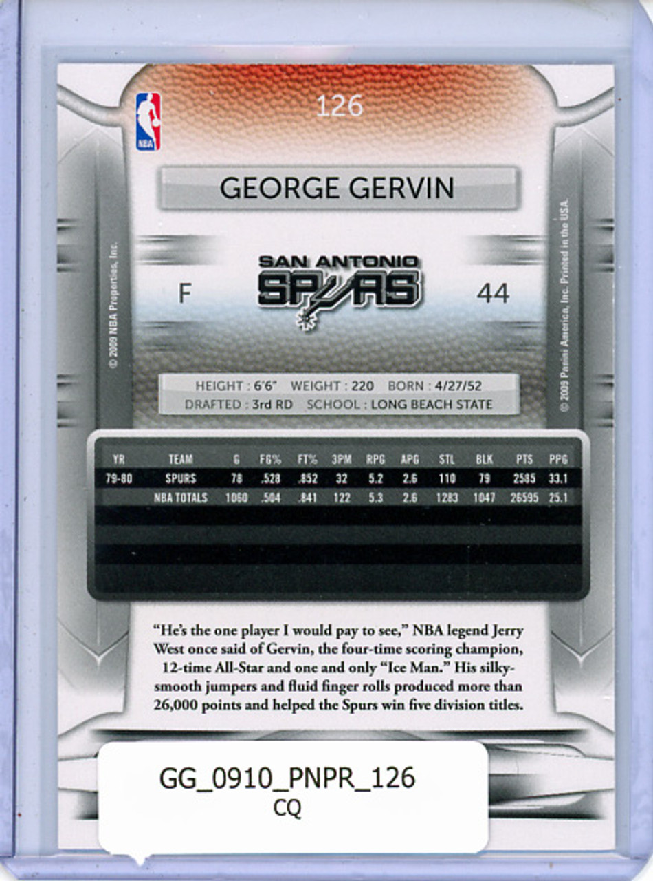 George Gervin 2009-10 Prestige #126 (CQ)