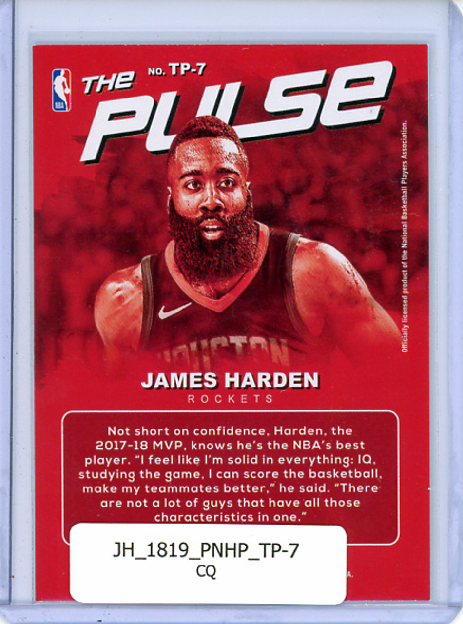 James Harden 2018-19 Hoops, The Pulse #TP-7 (CQ)