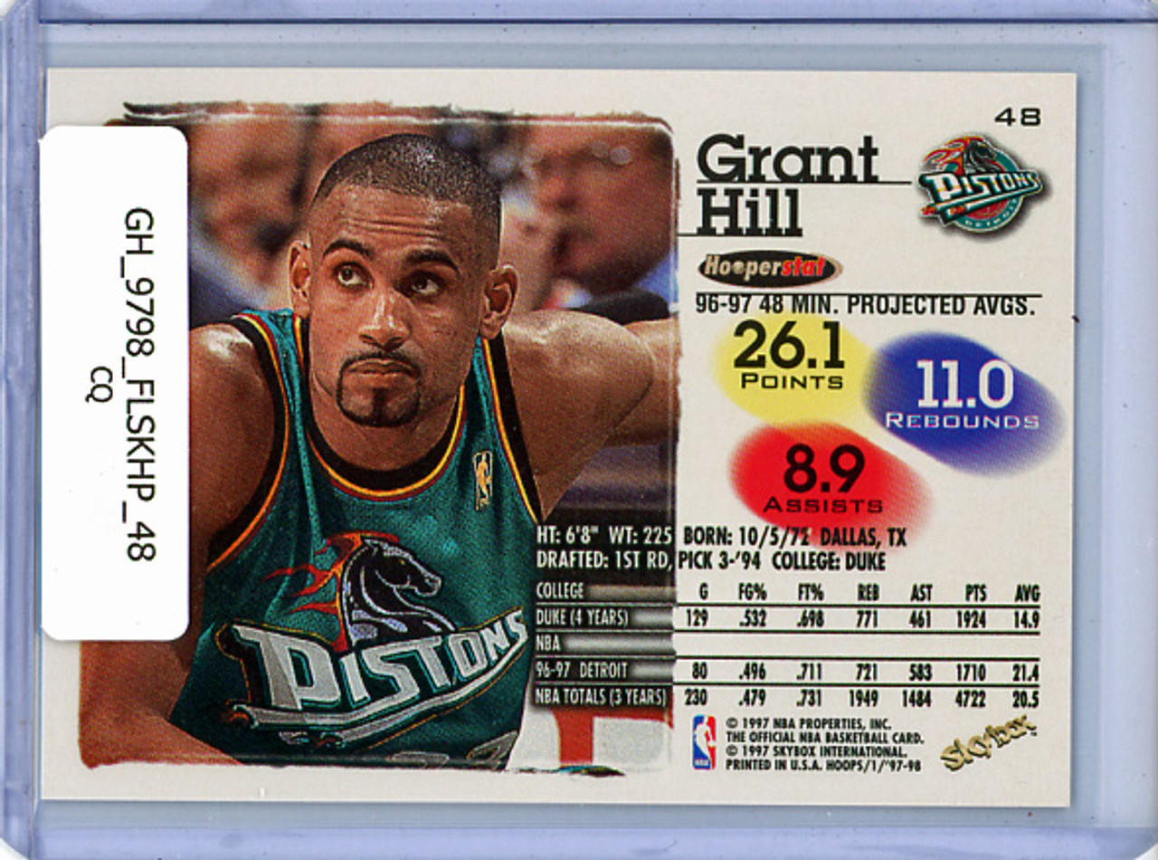 Grant Hill 1997-98 Hoops #48 (CQ)