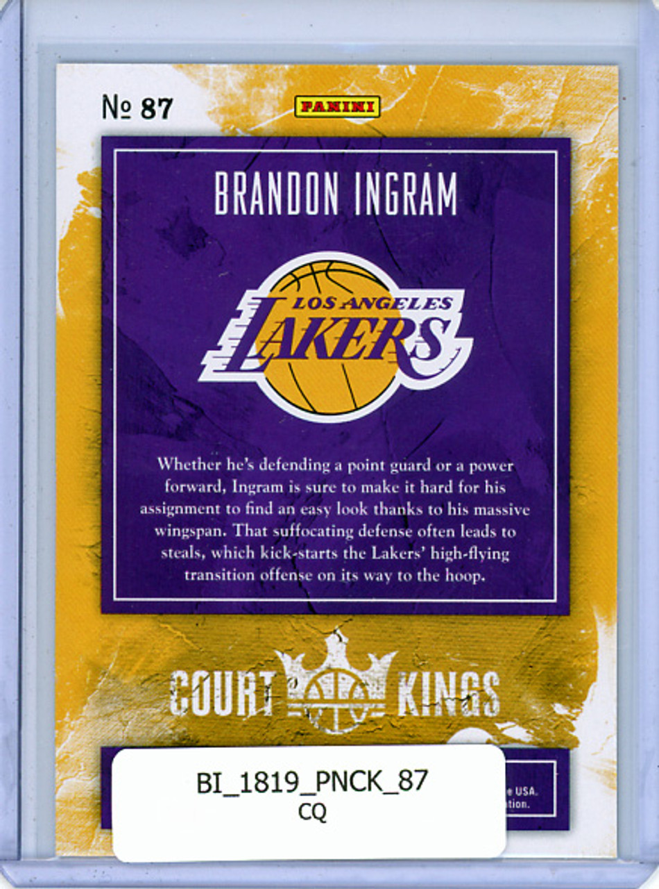 Brandon Ingram 2018-19 Court Kings #87 (CQ)