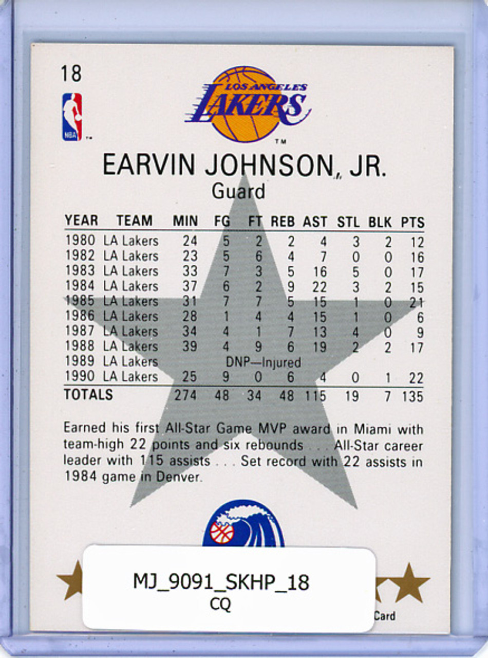 Magic Johnson 1990-91 Hoops #18 All-Star (CQ)