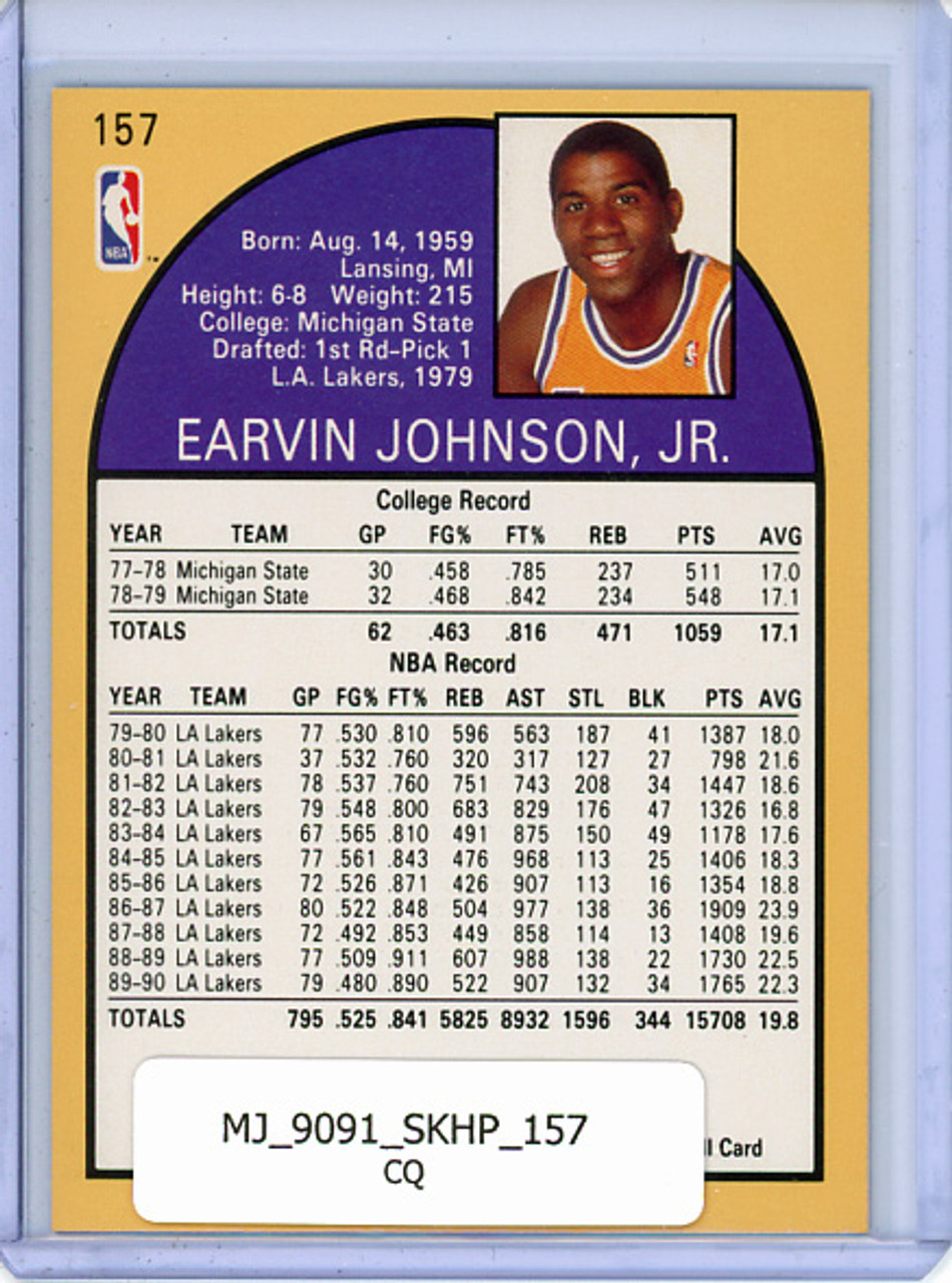 Magic Johnson 1990-91 Hoops #157 (CQ)