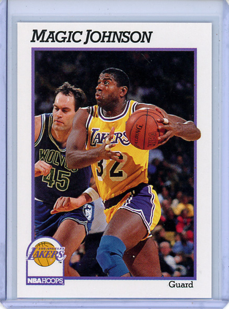 Magic Johnson 1991-92 Hoops #101 (CQ)