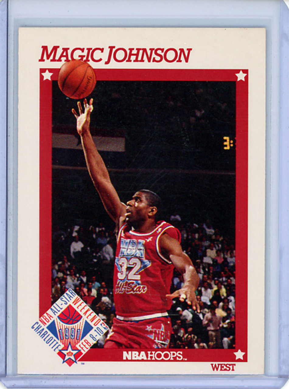 Magic Johnson 1991-92 Hoops #266 All-Star (CQ)