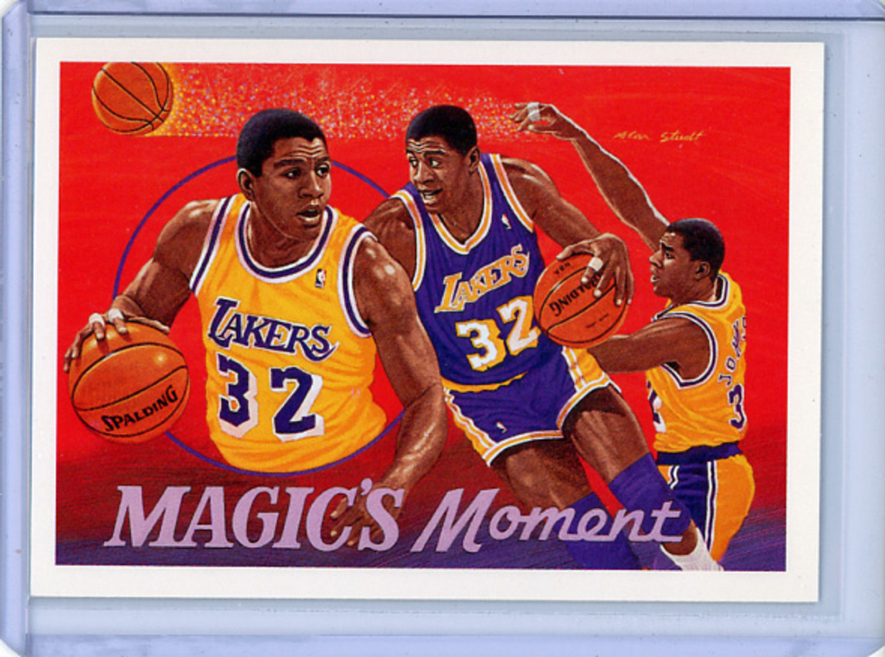 Magic Johnson 1991-92 Upper Deck #29 Magic's Moment (CQ)