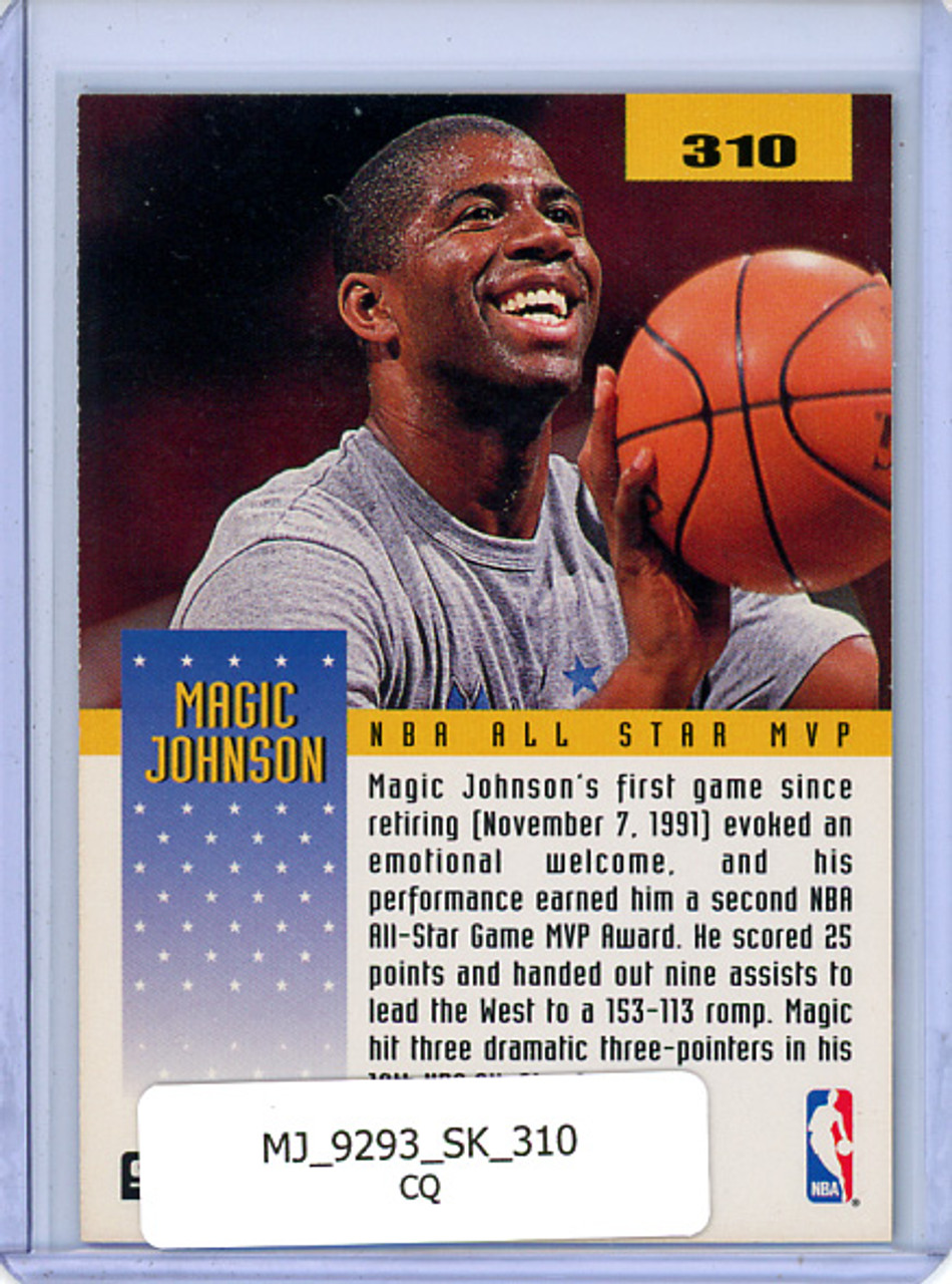 Magic Johnson 1992-93 Skybox #310 All-Star MVP (CQ)