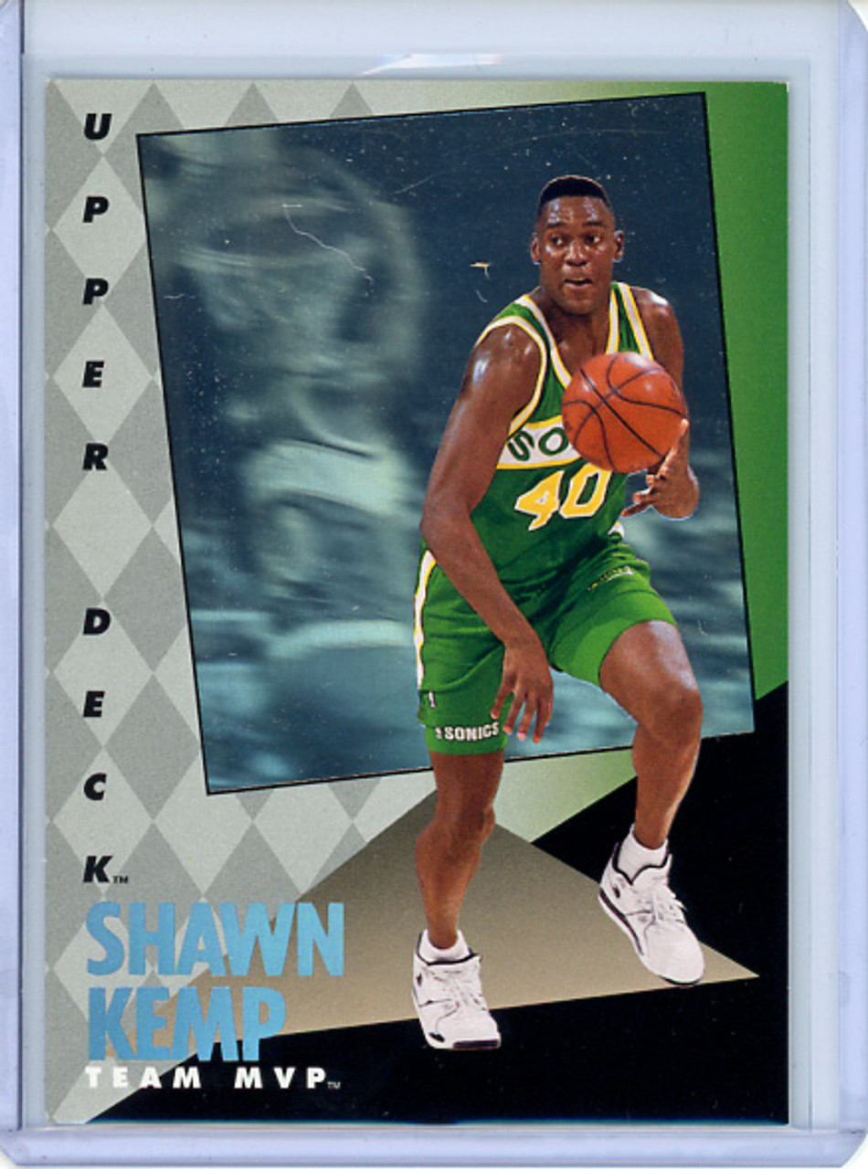 Shawn Kemp 1992-93 Upper Deck, MVP Holograms #25 (CQ)
