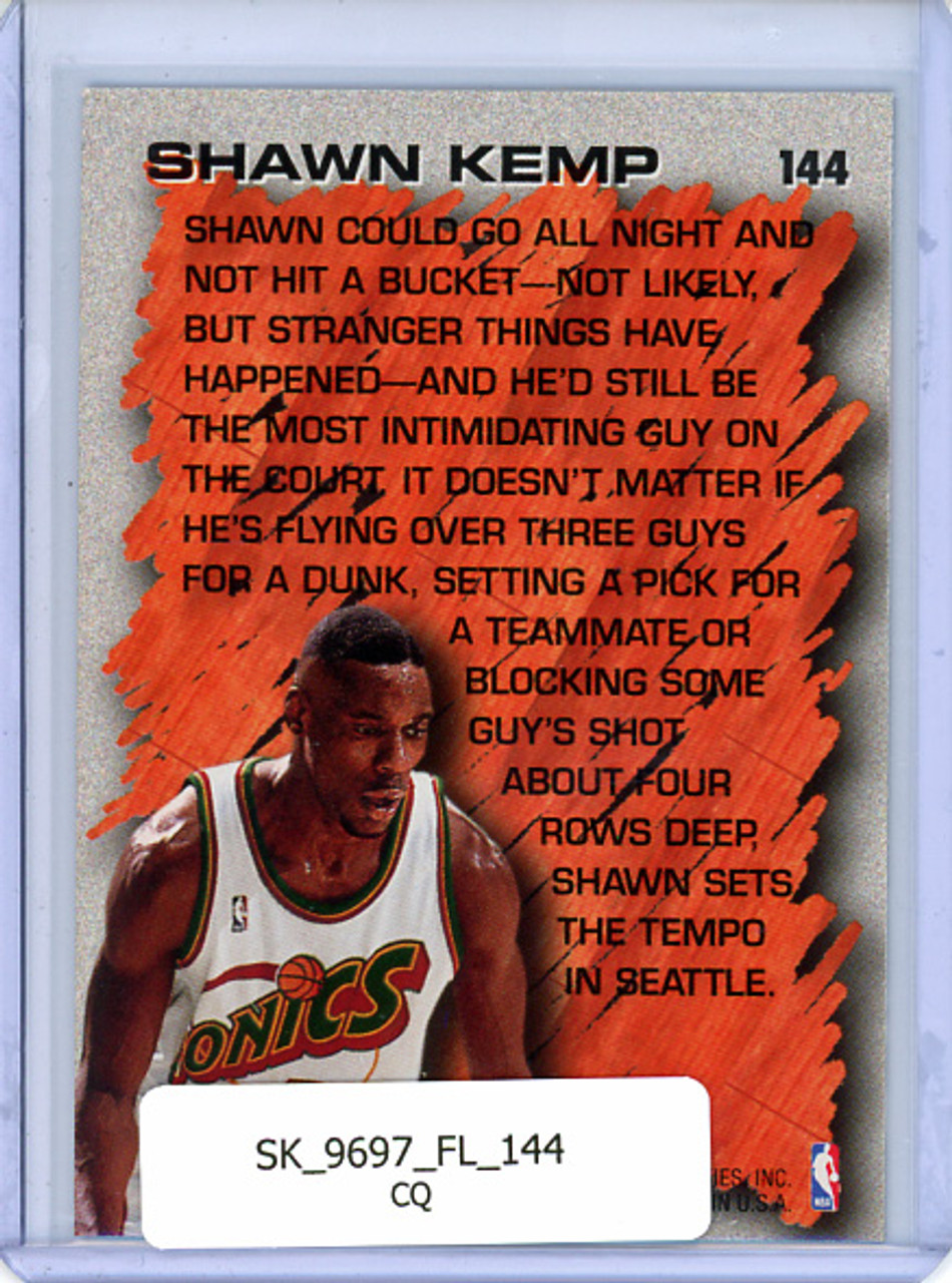 Shawn Kemp 1996-97 Fleer #144 Hardwood Leader (CQ)