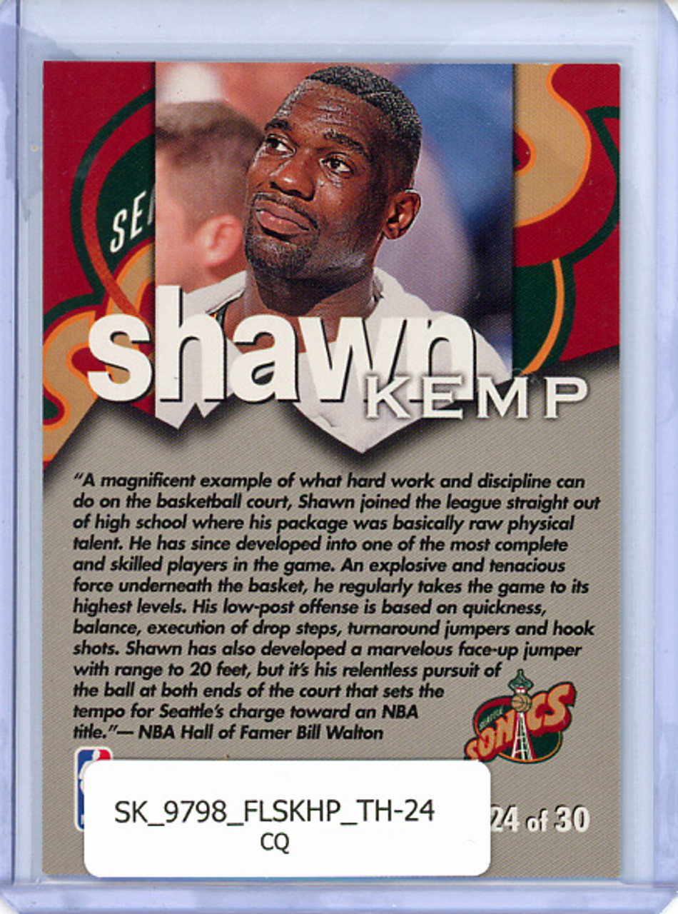 Shawn Kemp 1997-98 Hoops, Talkin' Hoops #24 (CQ)