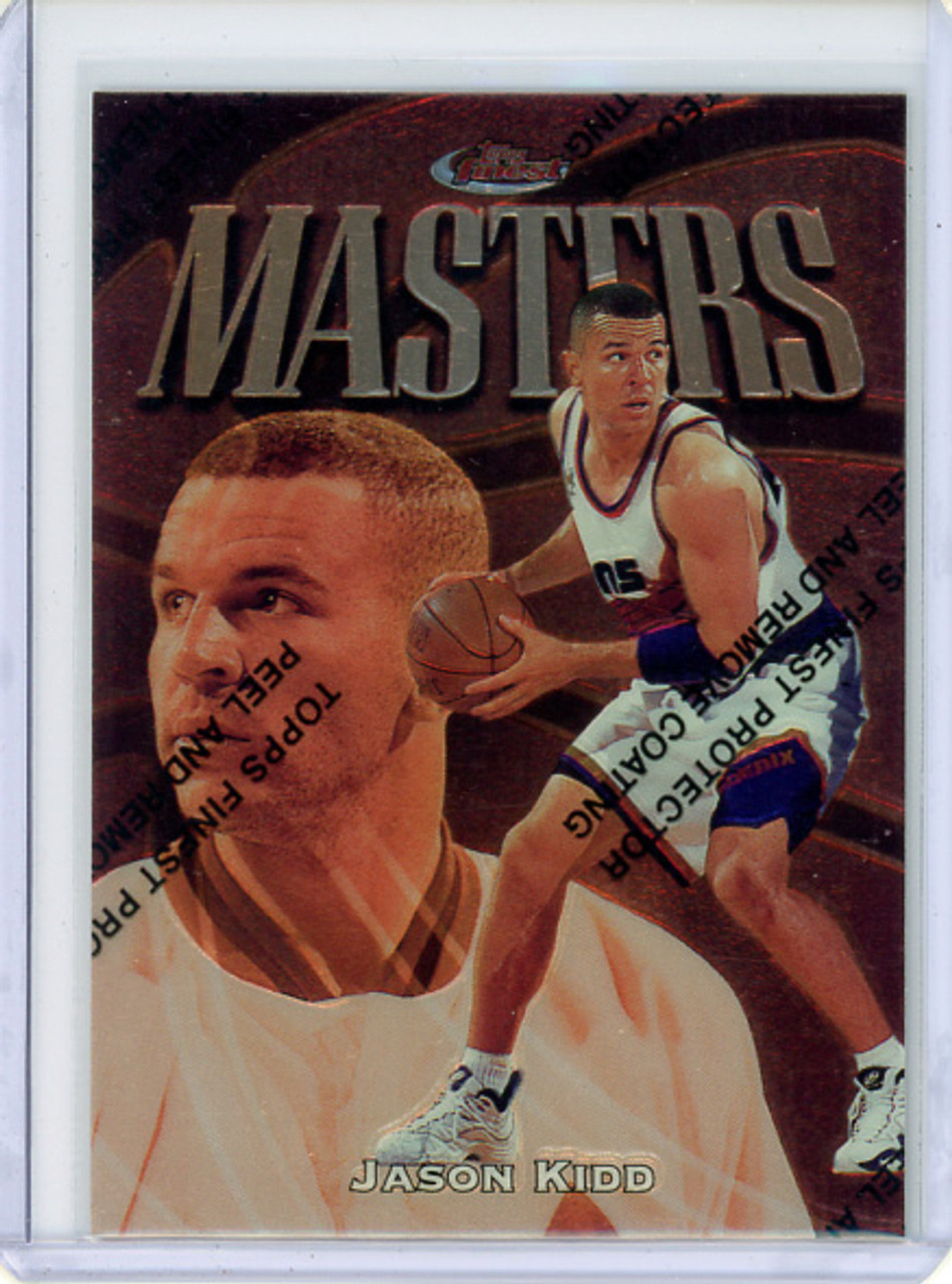 Jason Kidd 1997-98 Finest #95 Masters with Coating (CQ)