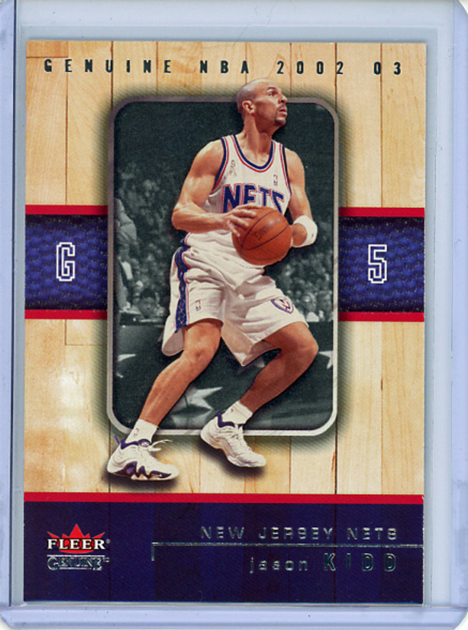 Jason Kidd 2002-03 Genuine #5 (CQ)