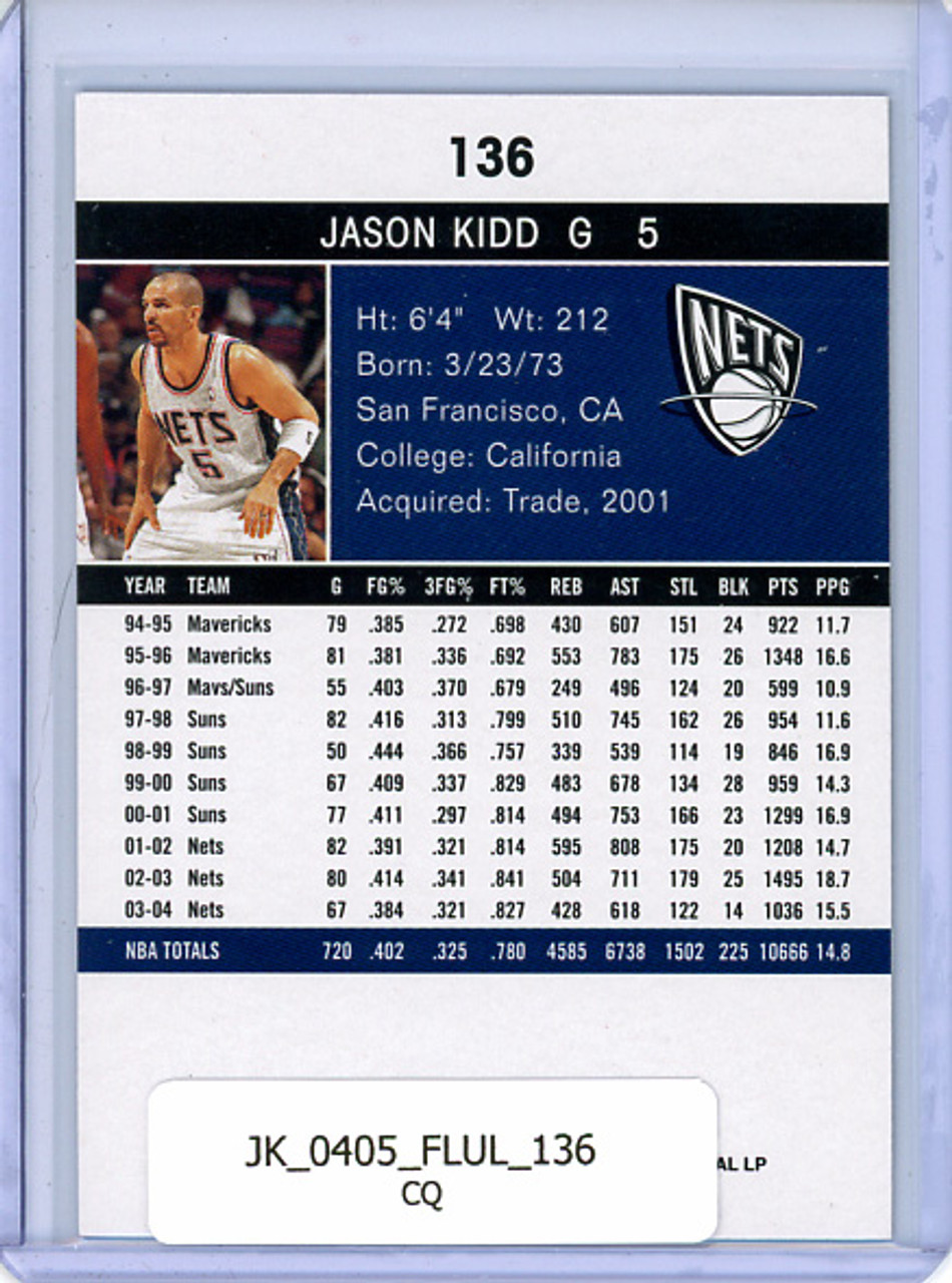 Jason Kidd 2004-05 Ultra #136 (CQ)