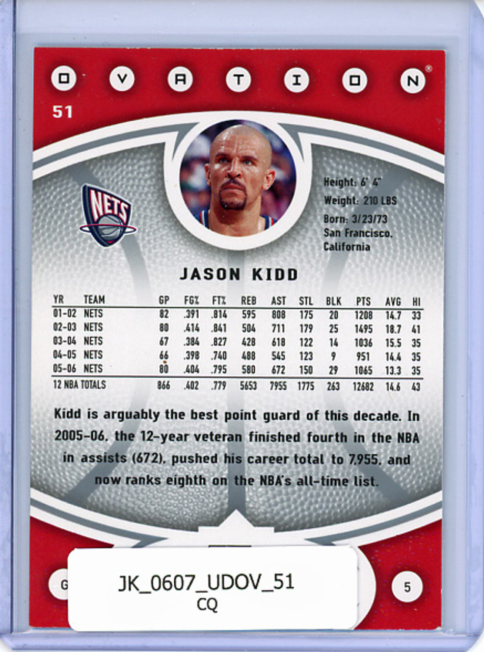 Jason Kidd 2006-07 Ovation #51 (CQ)