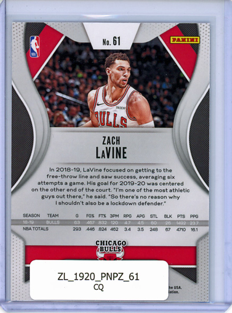 Zach LaVine 2019-20 Prizm #61 (CQ)