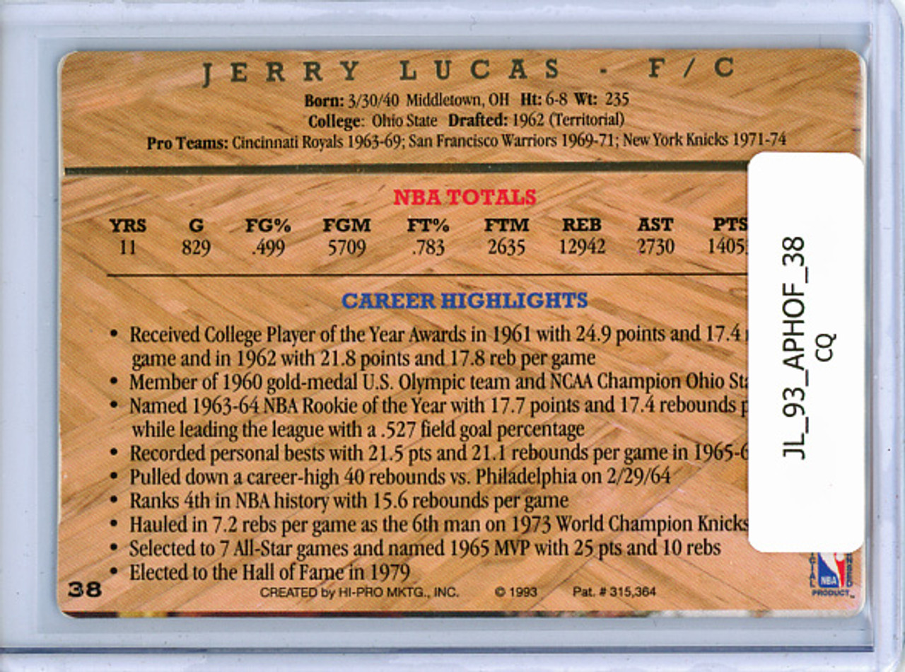 Jerry Lucas 1993 Action Packed Hall of Fame #38 (CQ)