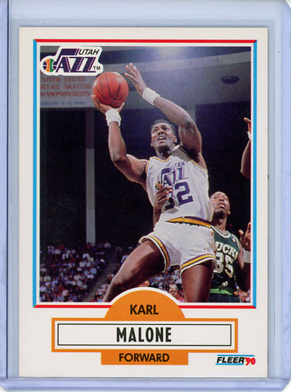 Karl Malone 1990-91 Fleer #188 (CQ)