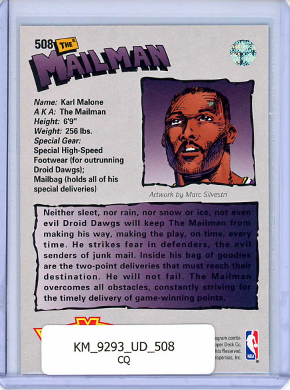 Karl Malone 1992-93 Upper Deck #508 The Mailman (CQ)
