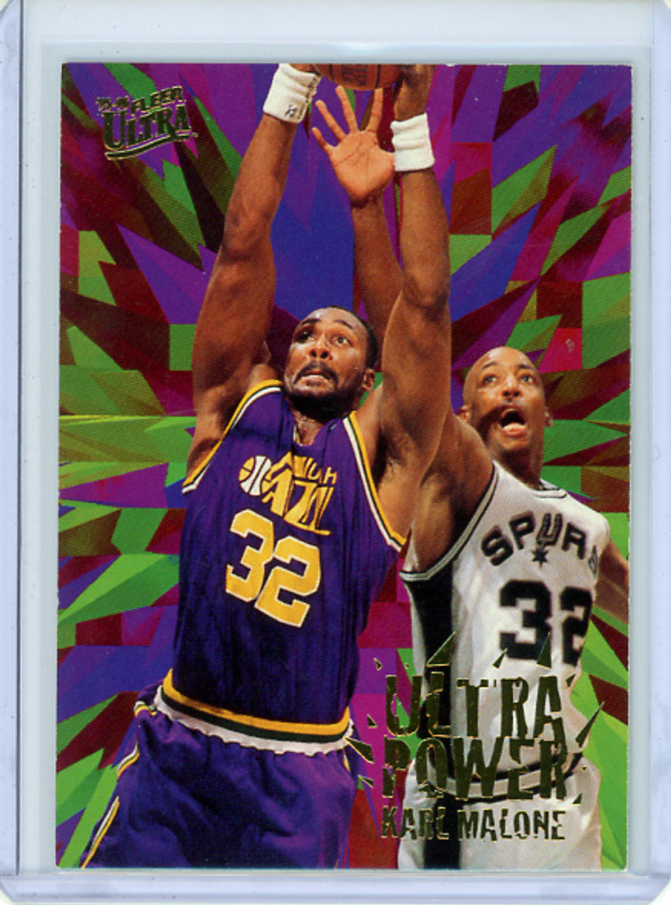 Karl Malone 1995-96 Ultra, Ultra Power #5 (CQ)