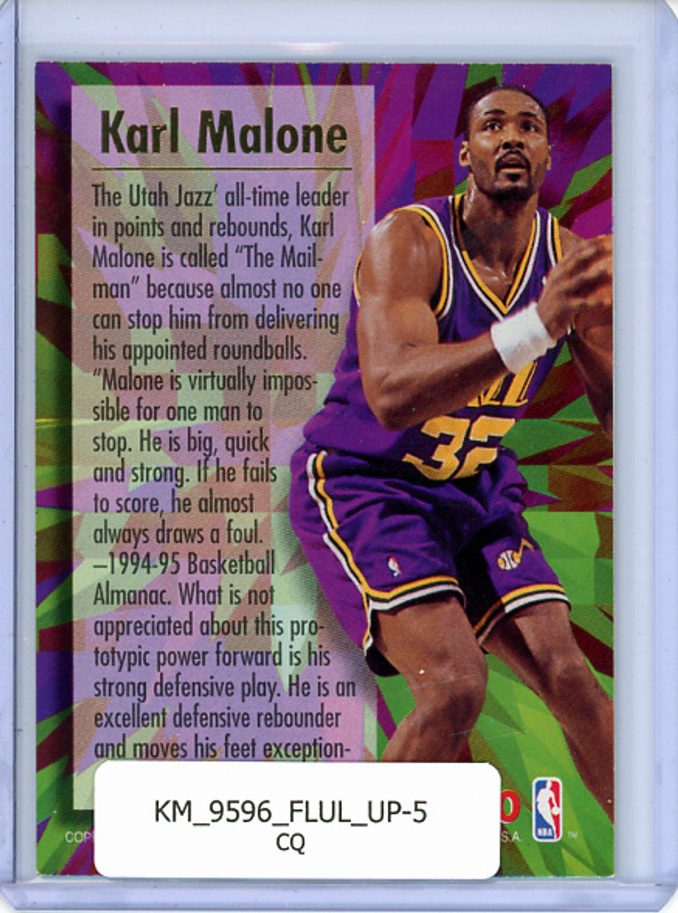 Karl Malone 1995-96 Ultra, Ultra Power #5 (CQ)