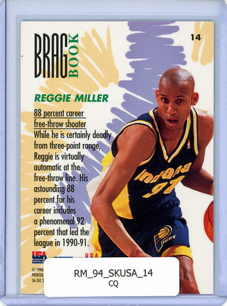 Reggie Miller 1994 Skybox USA #14 (CQ)