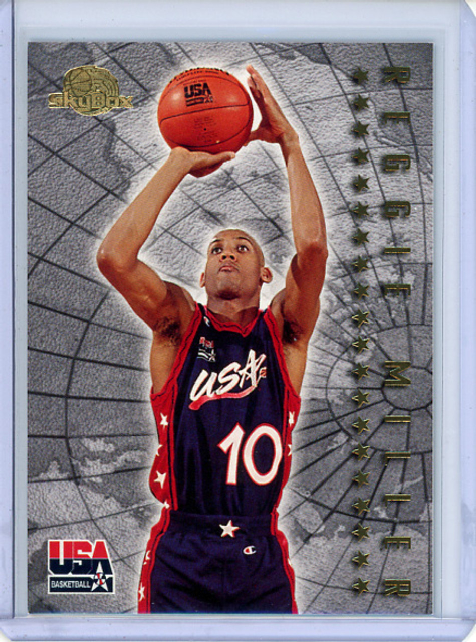 Reggie Miller 1995-96 Skybox Premium, USA Basketball #U4 (CQ)