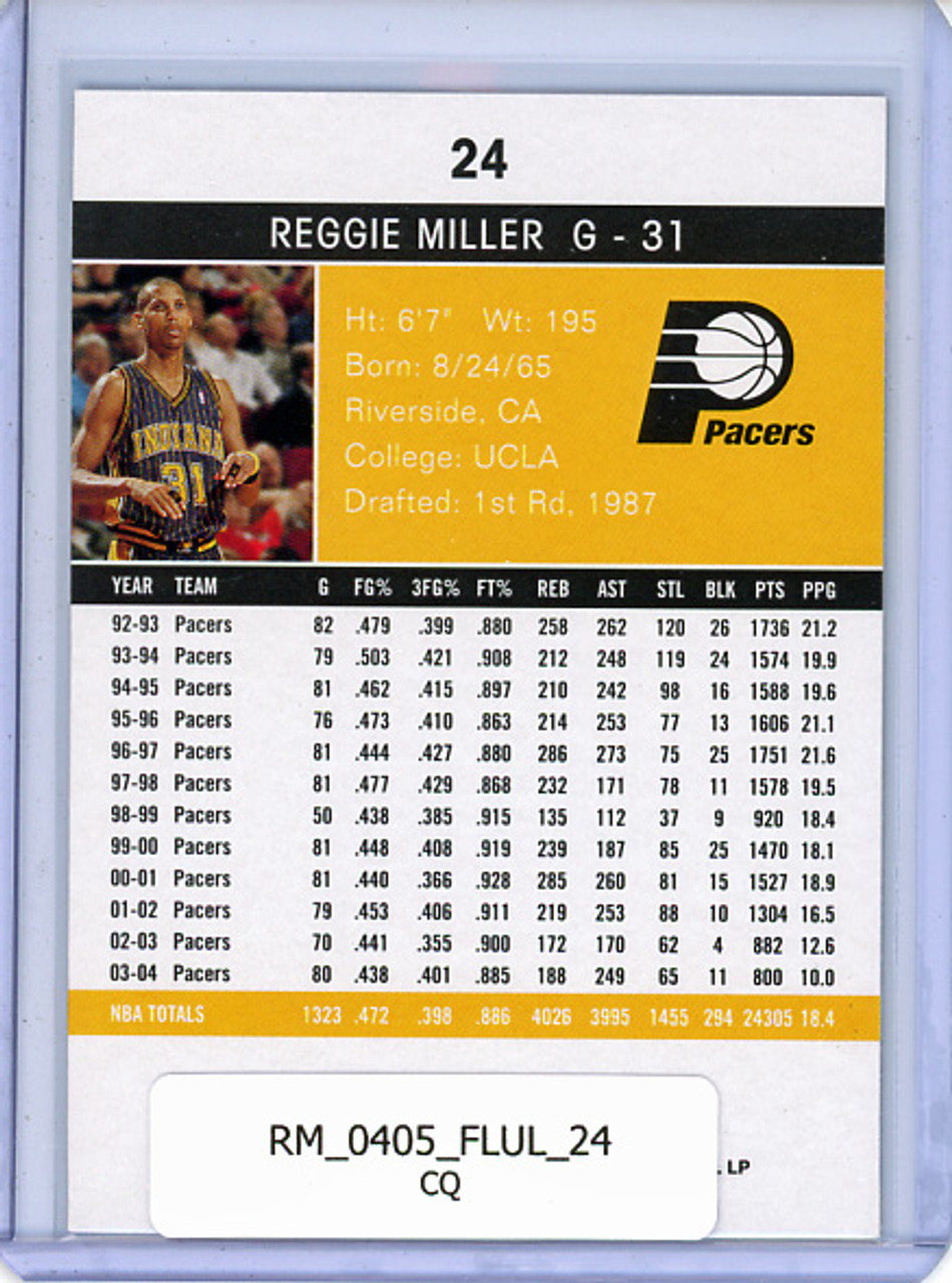 Reggie Miller 2004-05 Ultra #24 (CQ)