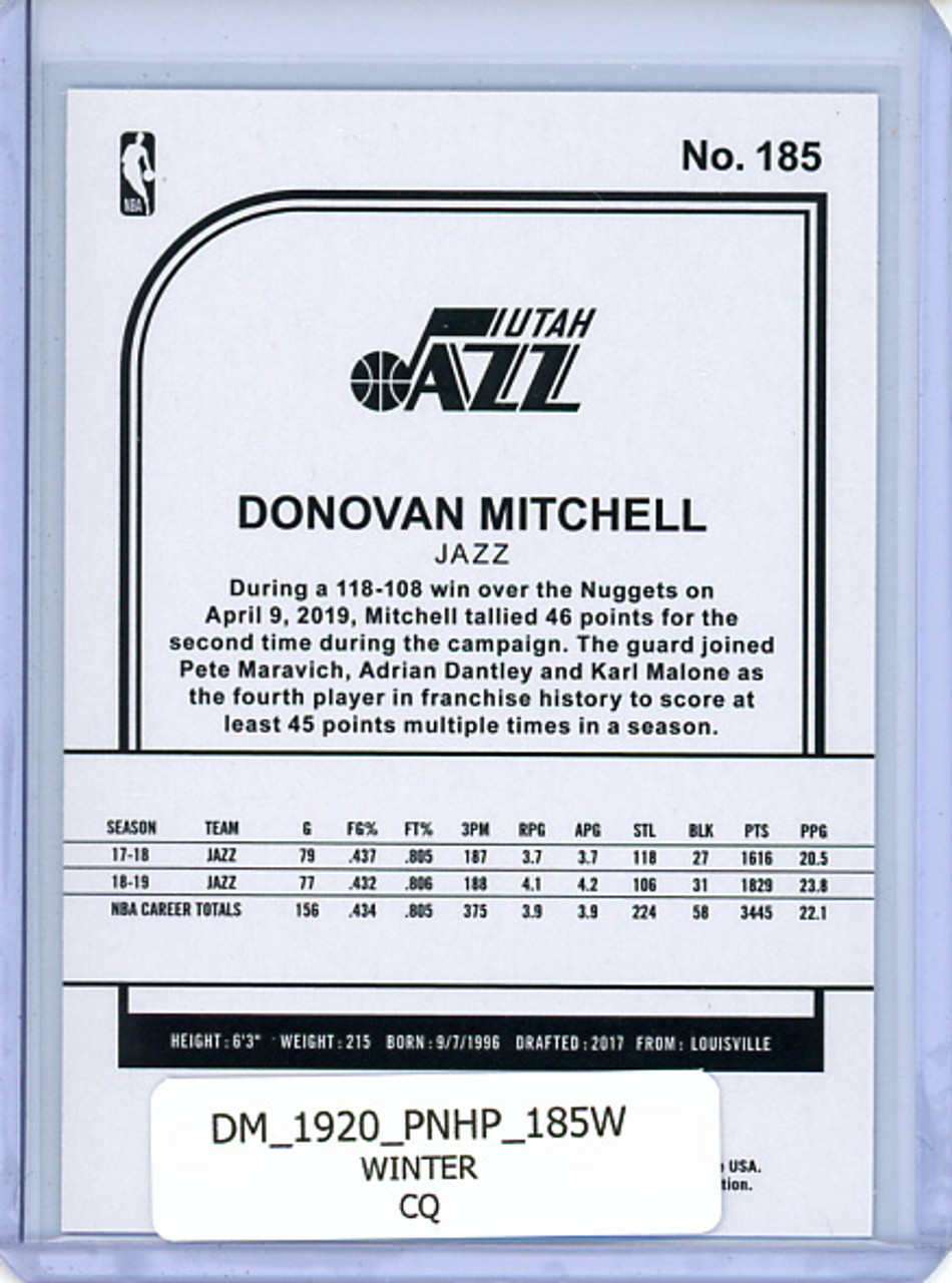 Donovan Mitchell 2019-20 Hoops #185 Winter (CQ)