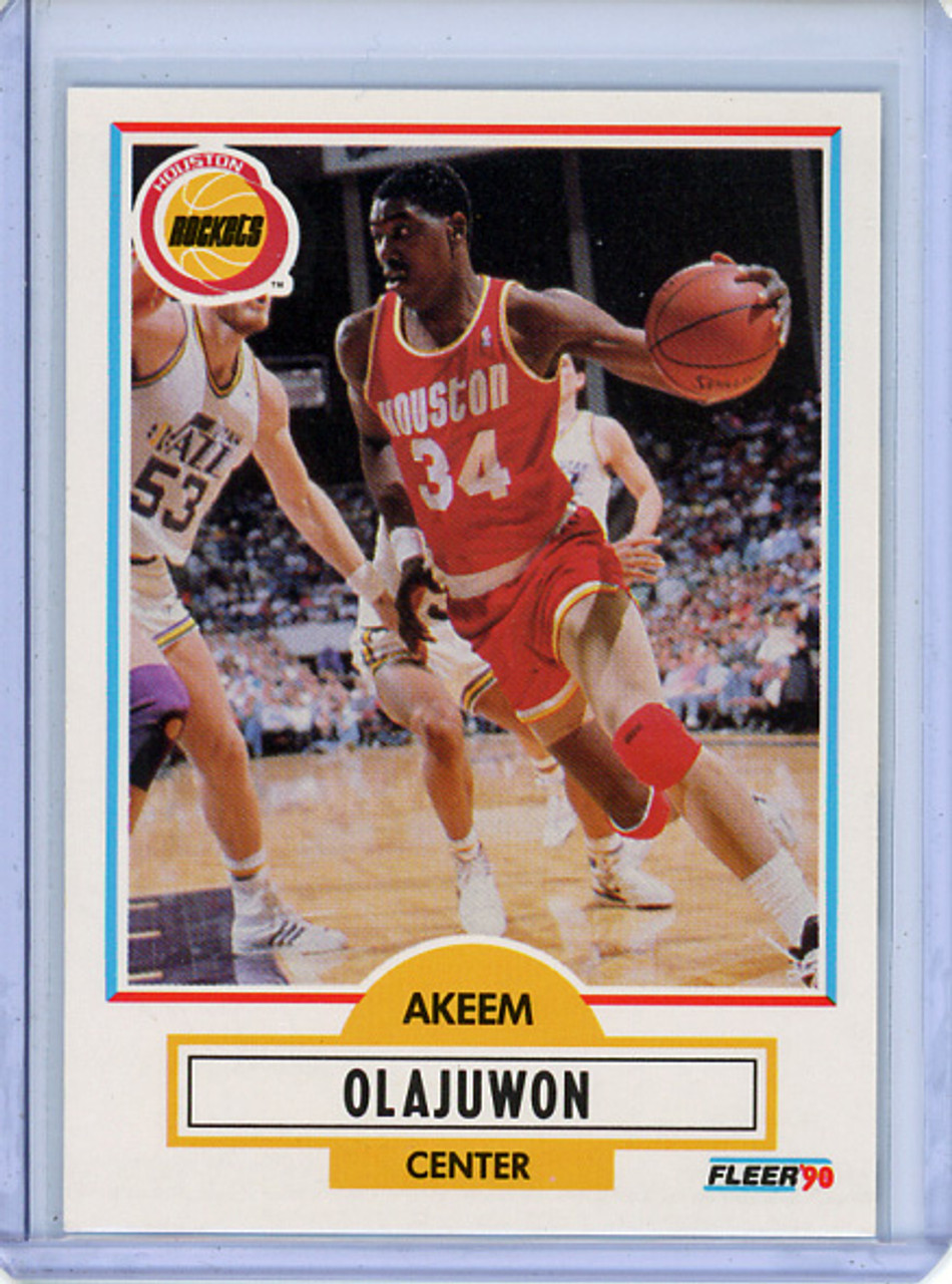 Hakeem Olajuwon 1990-91 Fleer #73 (CQ)