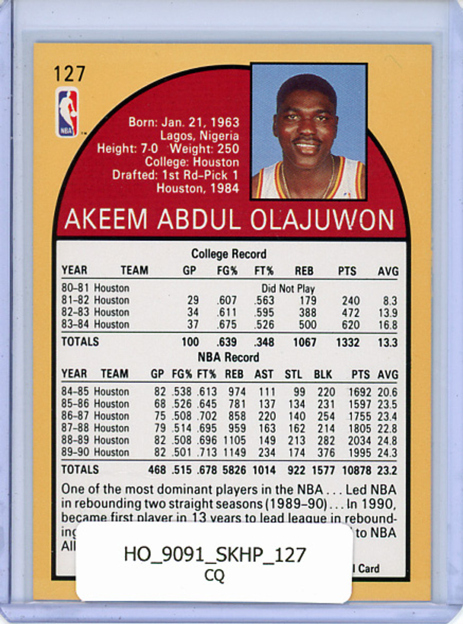 Hakeem Olajuwon 1990-91 Hoops #127 (CQ)