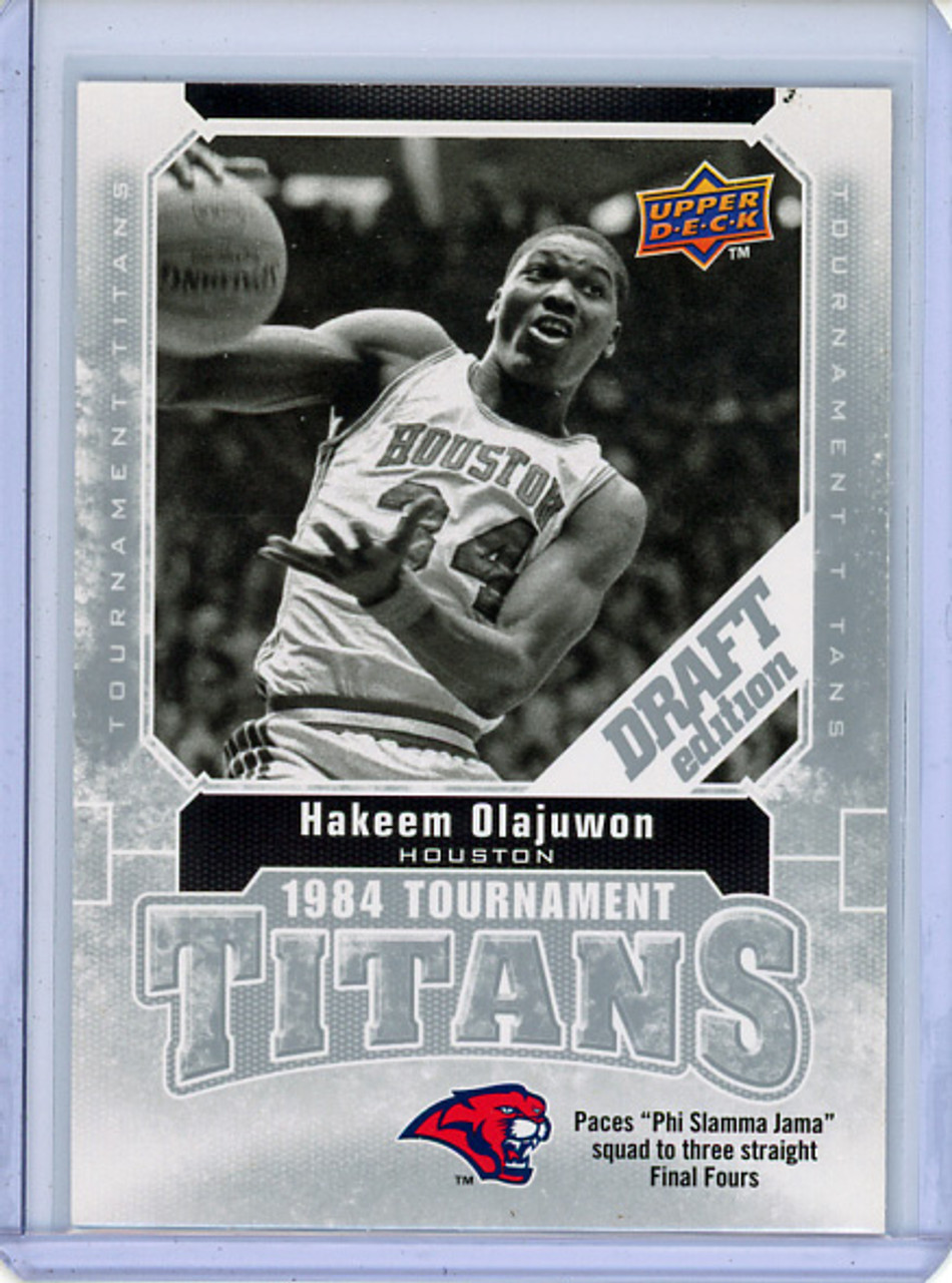 Hakeem Olajuwon 2009-10 Upper Deck Draft Edition, Tournament Titans #TT-HO (CQ)