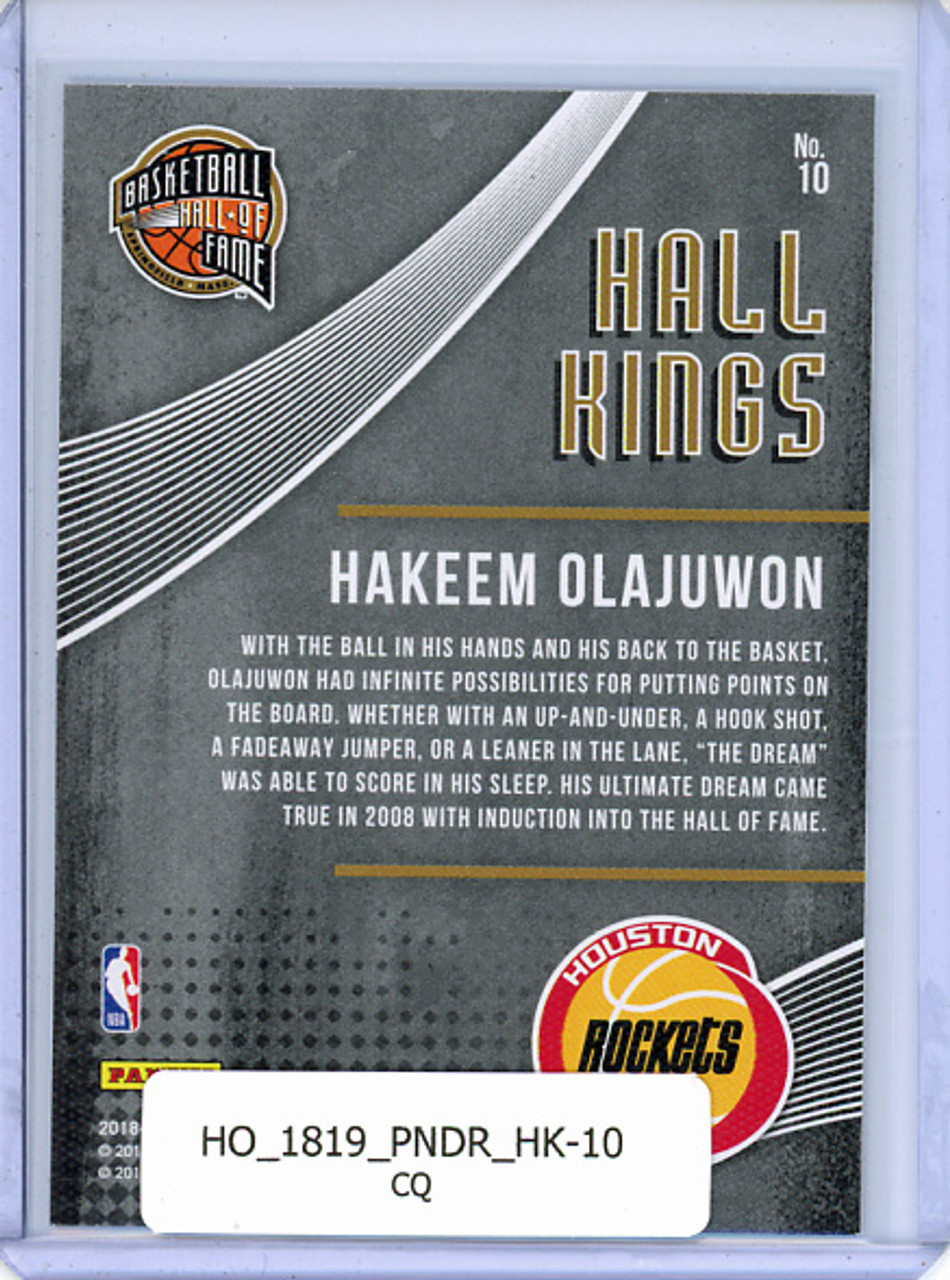 Hakeem Olajuwon 2018-19 Donruss, Hall Kings #10 (CQ)