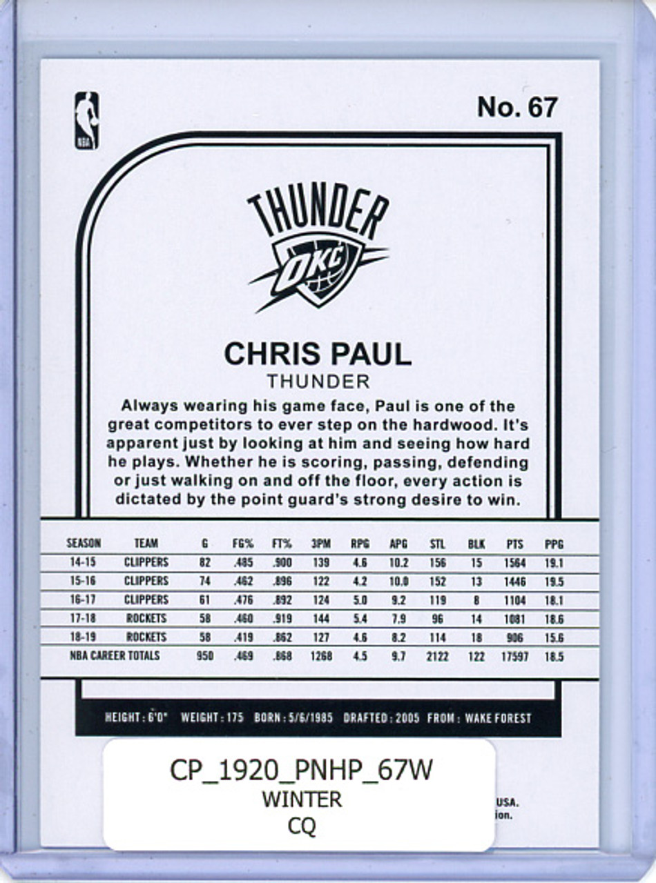 Chris Paul 2019-20 Hoops #67 Winter (CQ)