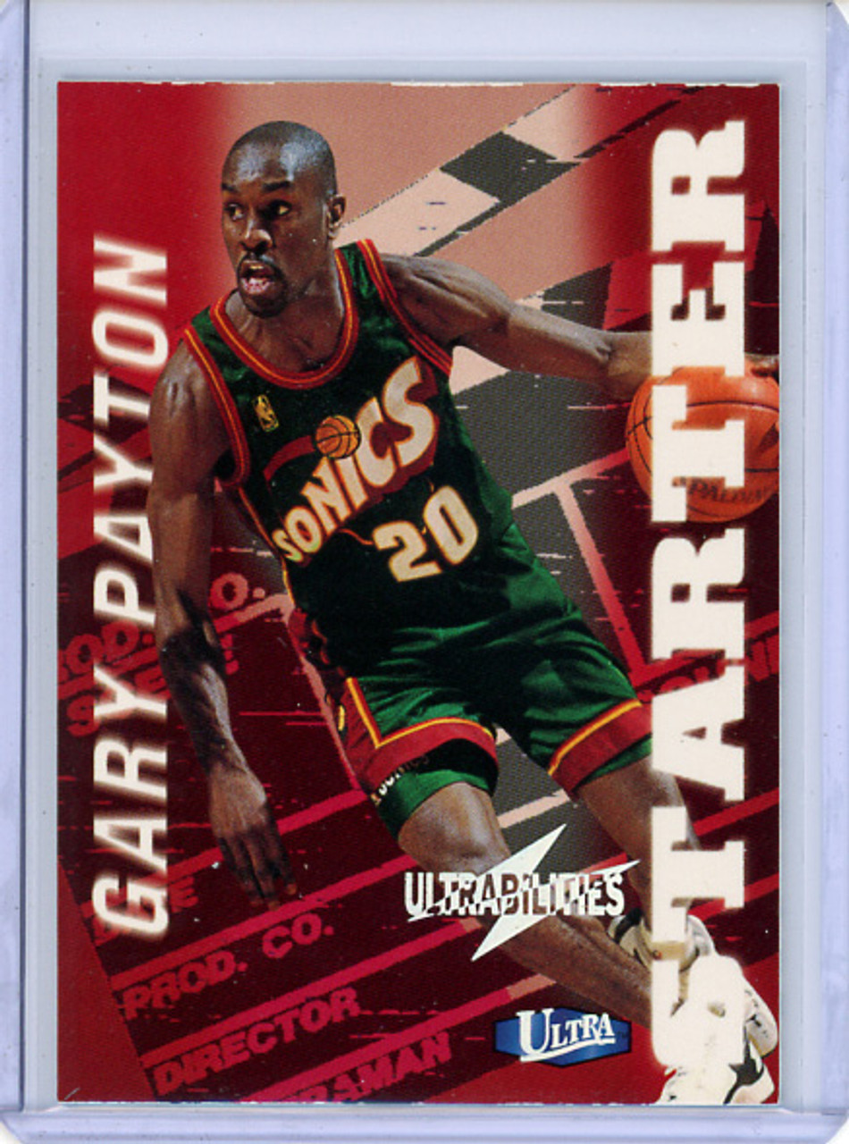 Gary Payton 1997-98 Ultra, Ultrabilities #S-6 (CQ)