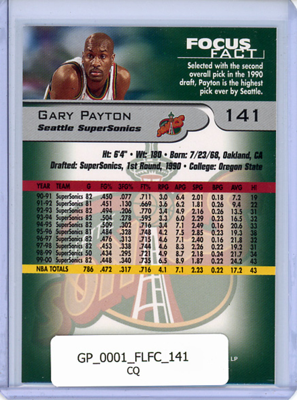 Gary Payton 2000-01 Focus #141 (CQ)