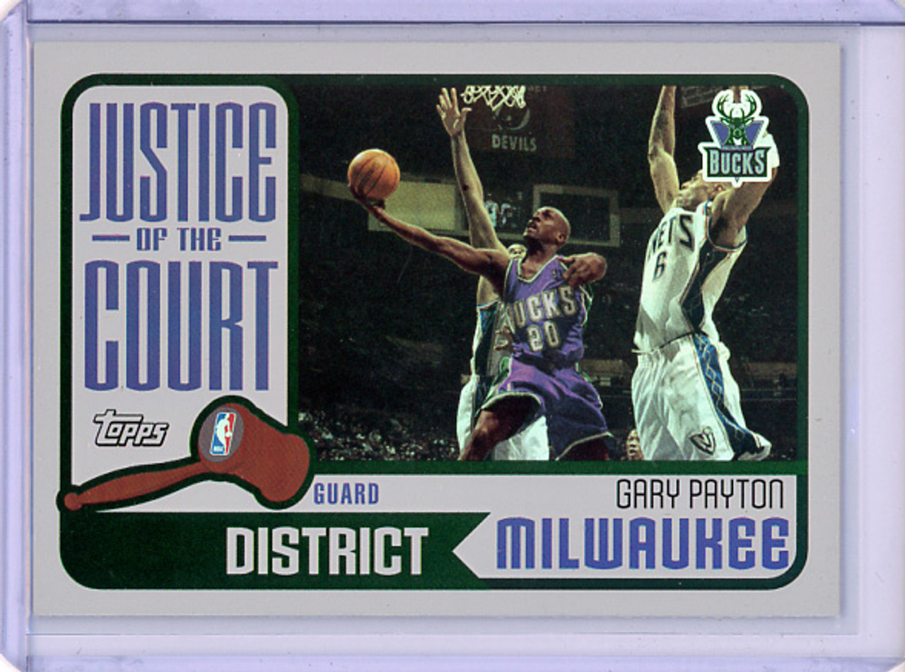 Gary Payton 2003-04 Topps, Justice of the Court #JC-2 (CQ)